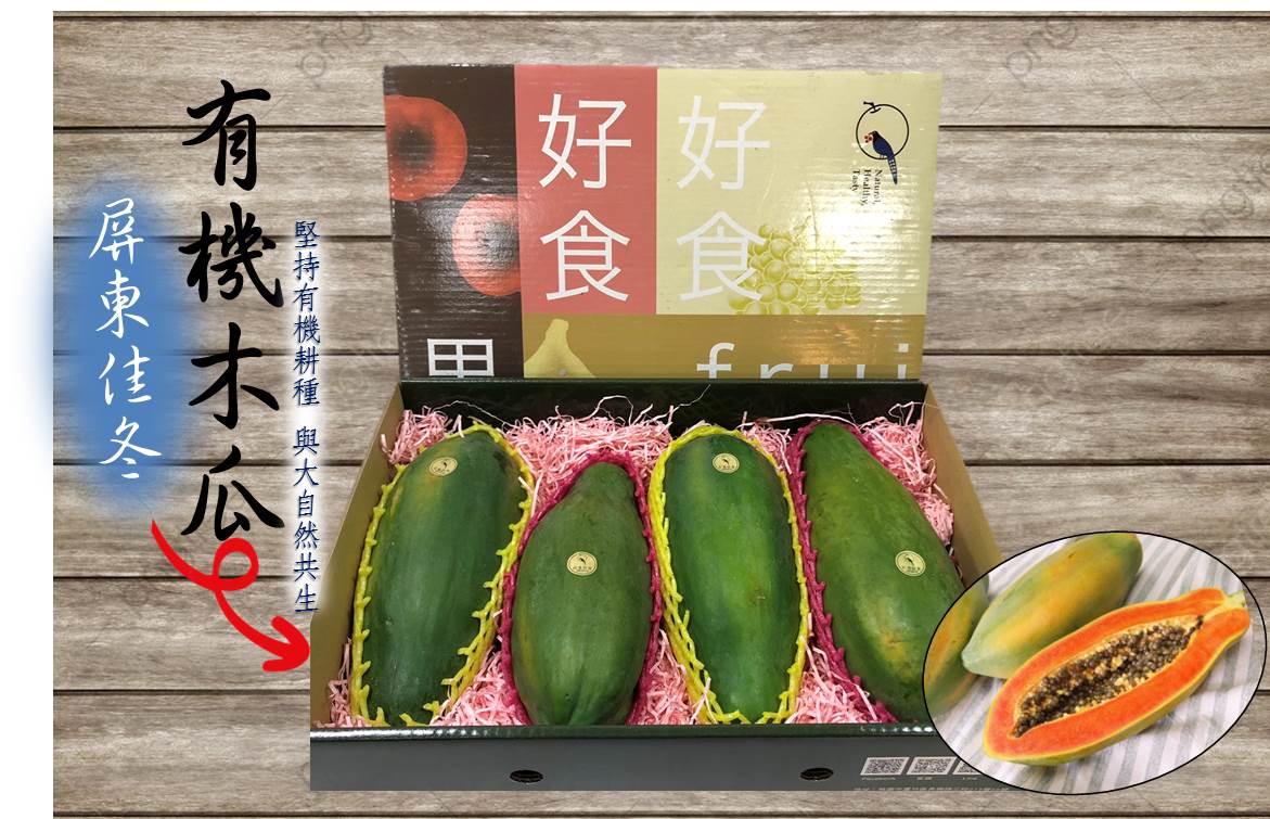 屏東有機木瓜